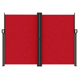 Vidaxl windscherm uittrekbaar 180x1200 cm rood