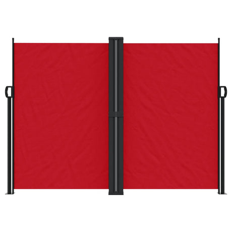 Vidaxl windscherm uittrekbaar 180x1200 cm rood
