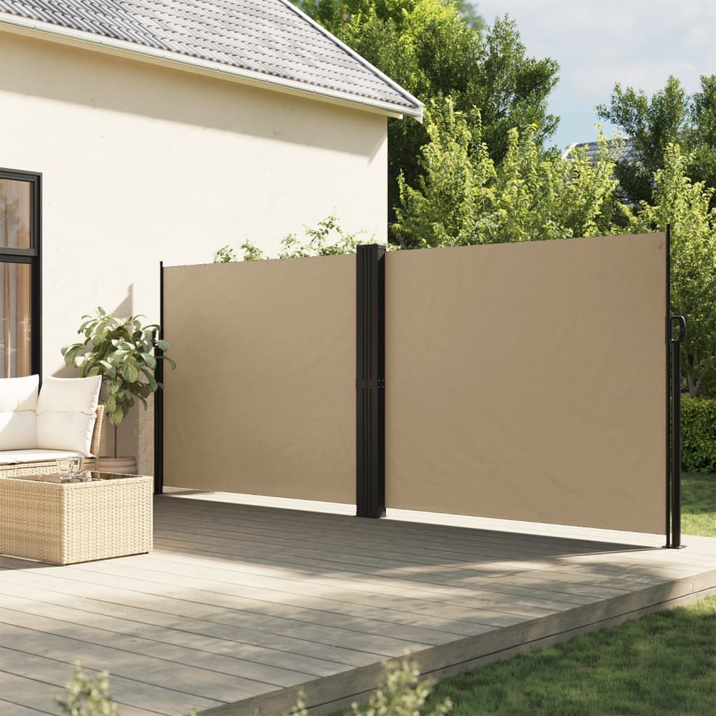 Parabrisas Vidaxl extensible 180x1200 cm beige