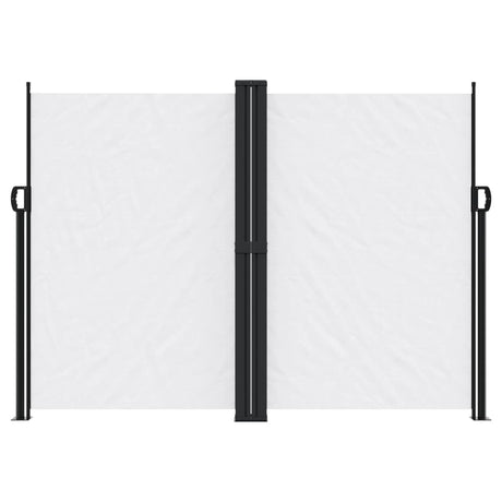 Vidaxl windscherm uittrekbaar 180x1200 cm wit