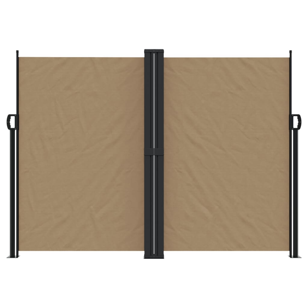 Vidaxl Windshield verlängert 180x1200 cm Taupe