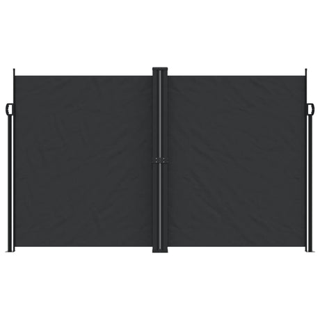 Vidaxl tuinscherm uittrekbaar 200x1200 cm zwart