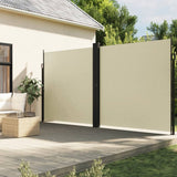 Vidaxl Gaartbildschierm verlängert 200x1200 cm Crème -Colored