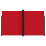 Vidaxl tuinscherm uittrekbaar 200x1200 cm rood