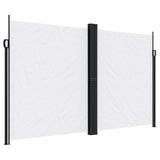 Pare-brise vidaxl extensible 200x1200 cm blanc