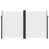 Pare-brise vidaxl extensible 200x1200 cm blanc