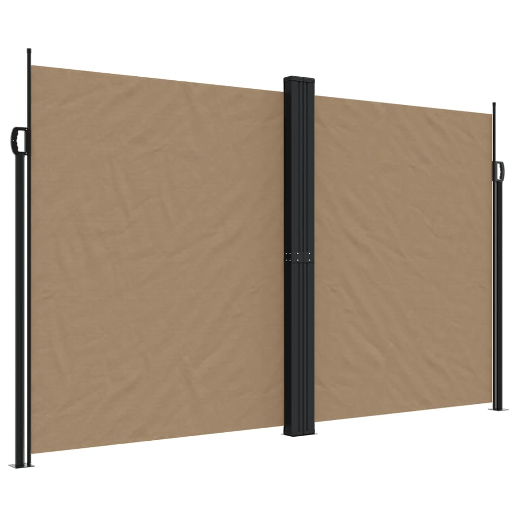 Vidaxl Windshield verlängert 200x1200 cm taupe