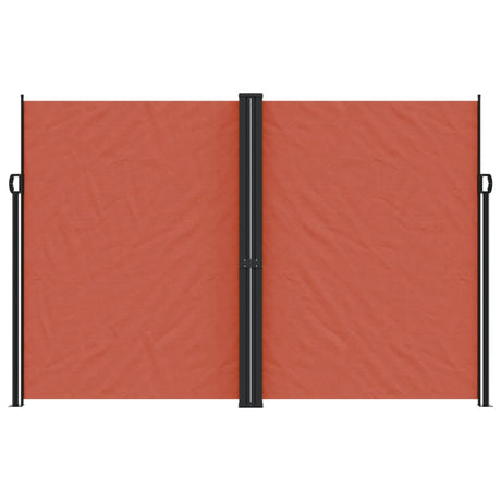 Vidaxl windscherm uittrekbaar 220x1200 cm terracottakleurig