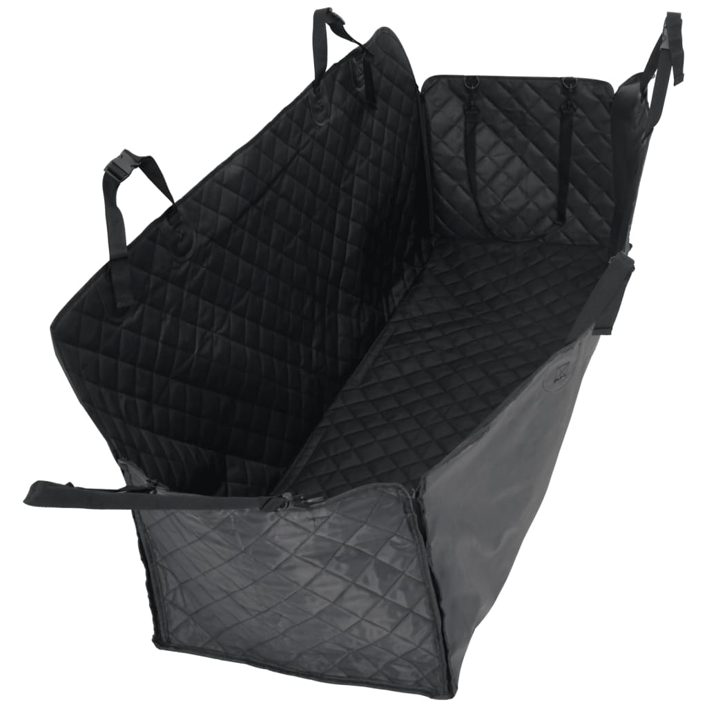 Vidaxl -Autositzabdeckung für Hunde 137x46x50 cm Schwarz