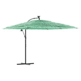 Vidaxl -Parasol mit Stahlpol 290x290x238 cm Grün