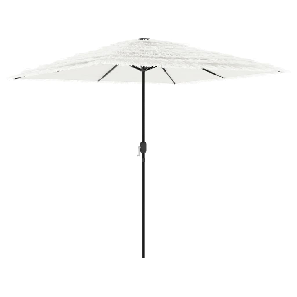 Vidaxl Parasol ze stalowym słupem 248x248x248 cm biały