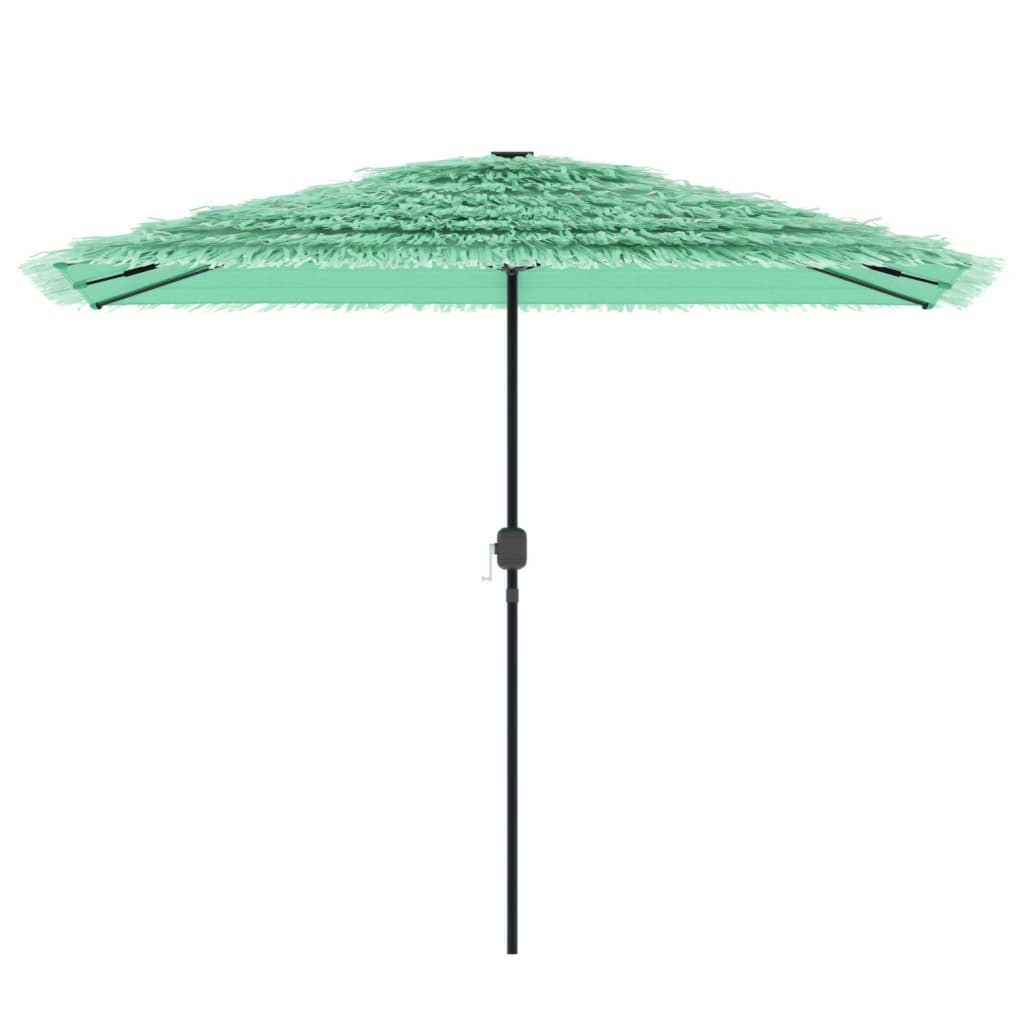 Vidaxl Parasol med stålstång 300x200x250 cm grön