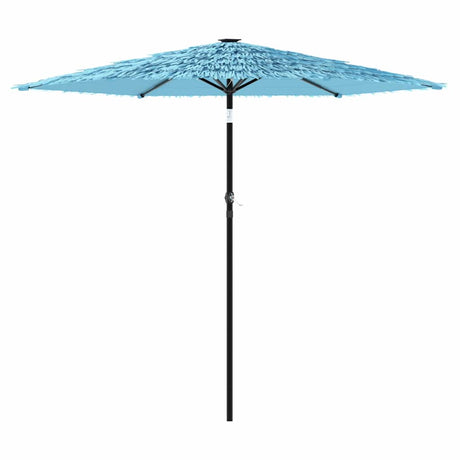 Vidaxl parasol met stalen paal 268x268x226 cm blauw