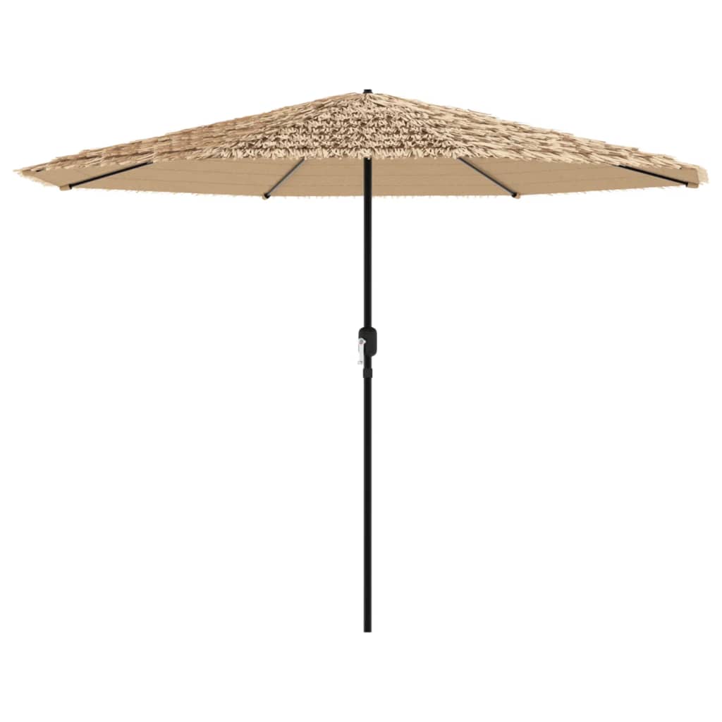 Vidaxl parasol met stalen paal 324x324x247 cm bruin