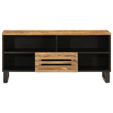 Vidaxl tv-meubel 100x34x46 cm massief ruw mangohout