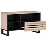 Vidaxl tv-meubel 80x34x46 cm massief mangohout