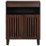 Vidaxl dressoir 60x34x75 cm massief mangohout bruin
