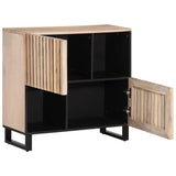 Vidaxl dressoir 80x34x75 cm massief mangohout