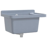 Vidaxl Washbasin Wall -MOULED 50X35X24 CM GARE