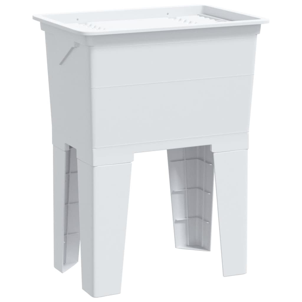 Vidaxl Waskuip 59x41x75 cm Resina bianco