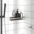 Vidaxl doucherekje 30x10x6 cm geborsteld 304 roestvrij staal