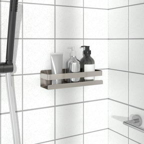 Vidaxl doucherekje 23x6,5x6 cm geborsteld 304 roestvrij staal