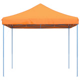 Vidaxl Partytent zložljivo pojavno okno 292x292x315 cm oranžna