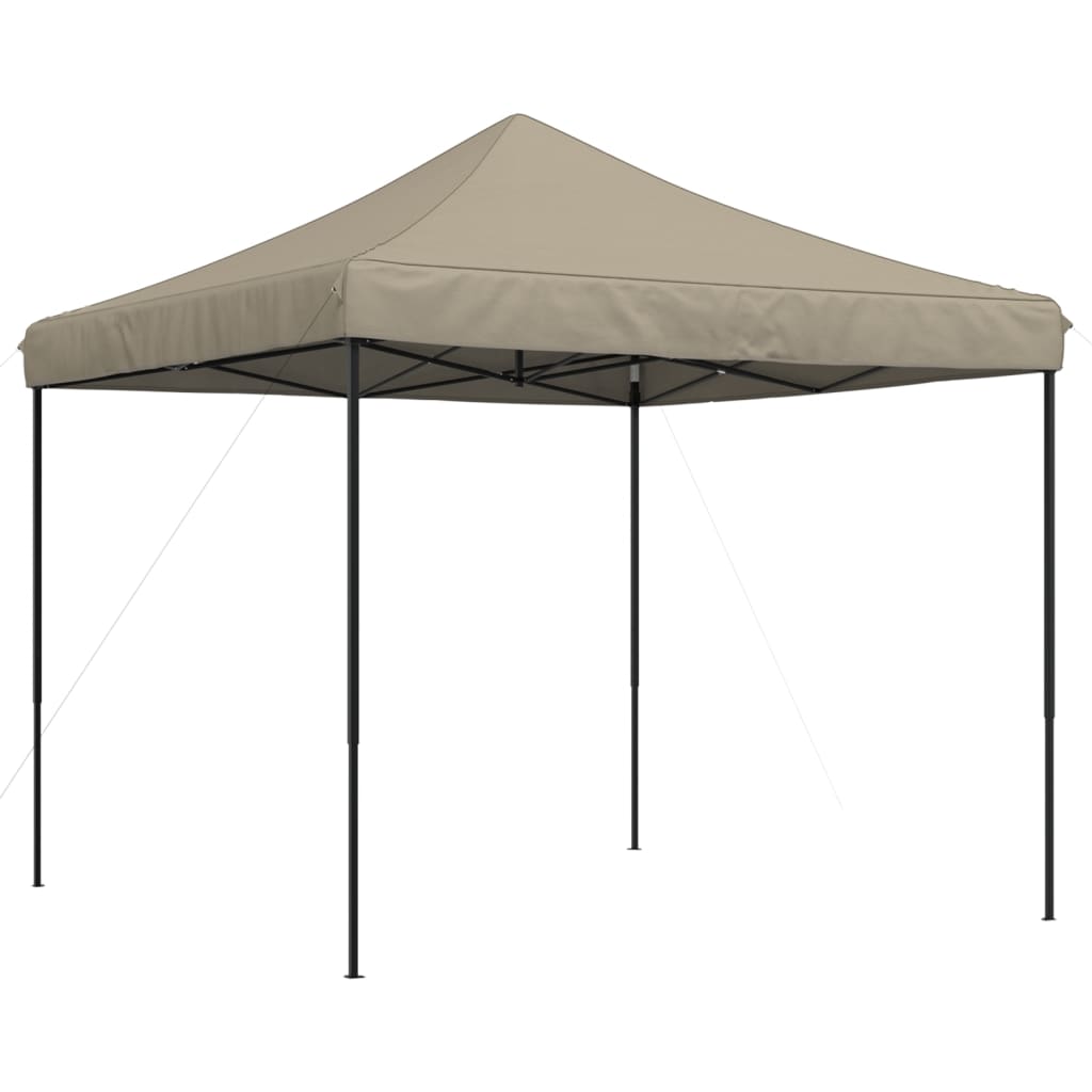 Vidaxl PartyTent Skládací vyskakovací okno 292x292x315 cm taupe