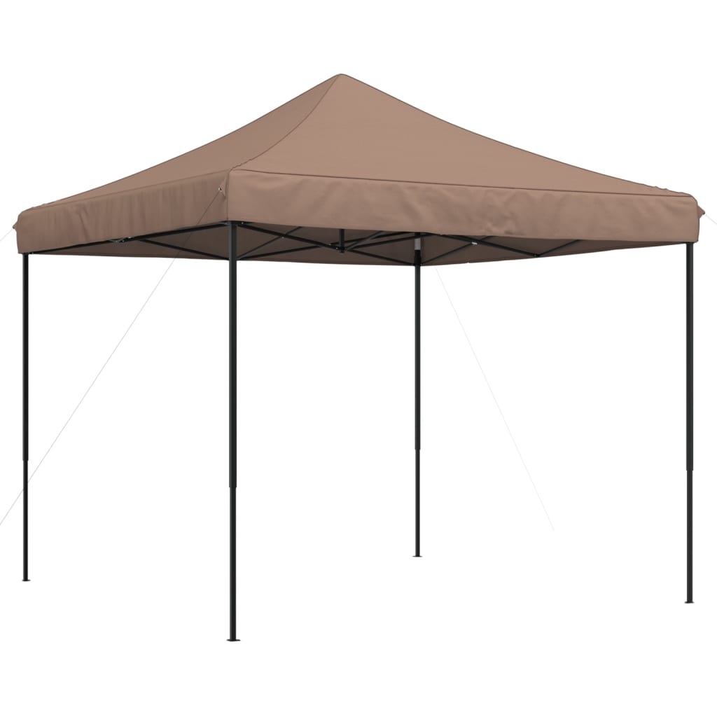 Vidaxl PartyTent sammenleggbar pop-up 292x292x315 cm brun