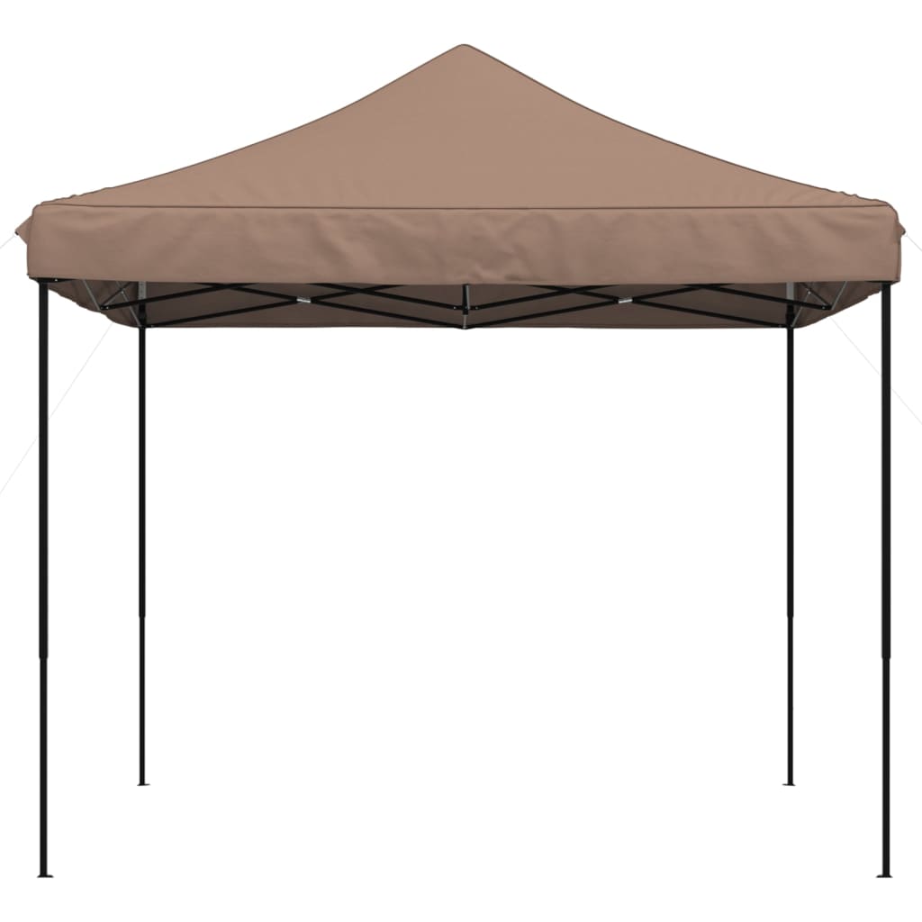 Vidaxl PartyTent sammenleggbar pop-up 292x292x315 cm brun