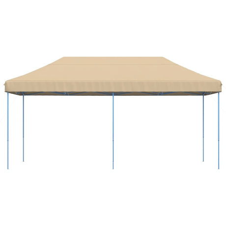Vidaxl partytent inklapbaar pop-up 580x292x315 cm beige