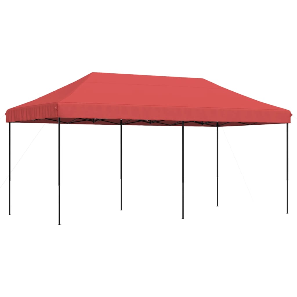 Vidaxl PartyTent Skládací vyskakovací okno 580x292x315 cm Bordeaux Red