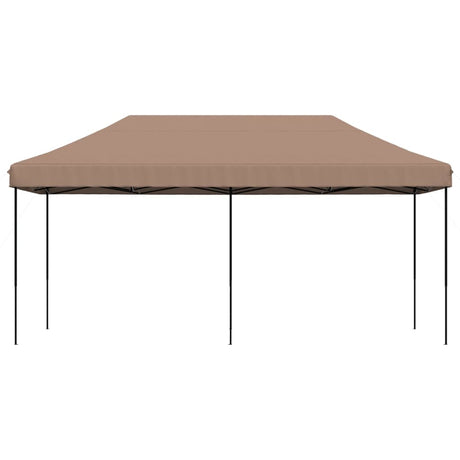 Vidaxl partytent inklapbaar pop-up 580x292x315 cm bruin