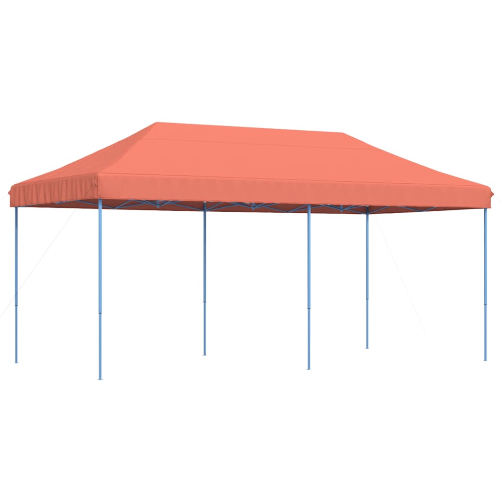 Vidaxl PartyTent sammenleggbar pop-up 580x292x315 cm terrakotta