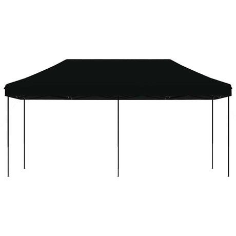 Vidaxl partytent inklapbaar pop-up 580x292x315 cm zwart