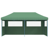 Vidaxl Partytent Foldable Pop-Up With 3 Side Walls Green