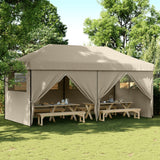 Vidaxl PartyTent Pobles emergentes plegables con 4 paredes laterales Tope