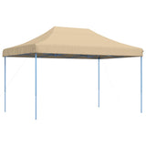 Vidaxl PartyTent Skládací vyskakovací okno 440x292x315 cm beige