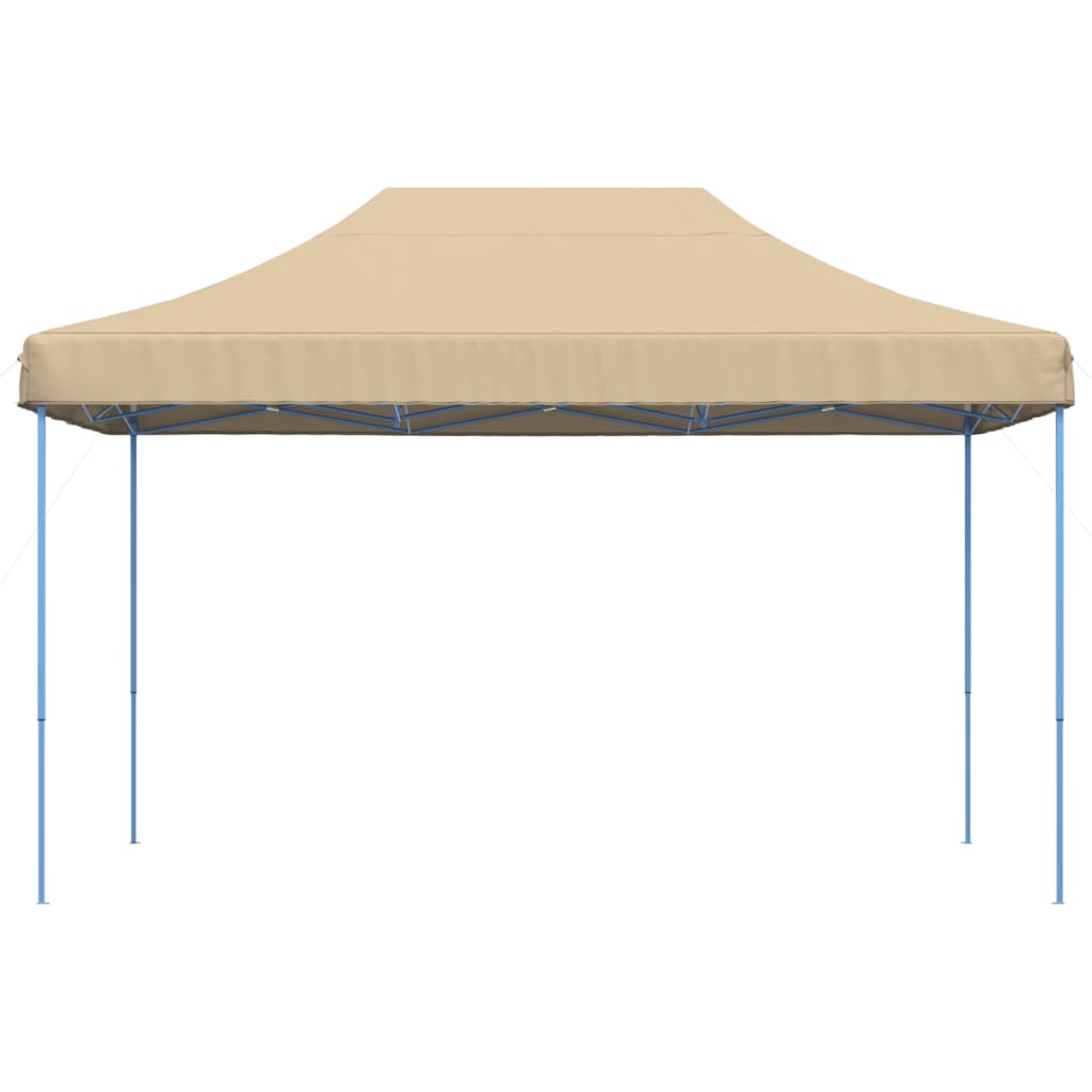 Vidaxl PartyTent sammenleggbar pop-up 440x292x315 cm beige