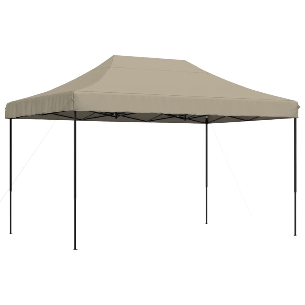 Vidaxl PartyTent sammenleggbar pop-up 440x292x315 cm taupe