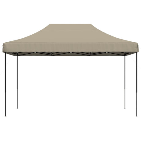 Vidaxl partytent inklapbaar pop-up 440x292x315 cm taupe