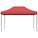Vidaxl partytent inklapbaar pop-up 440x292x315 cm bordeauxrood