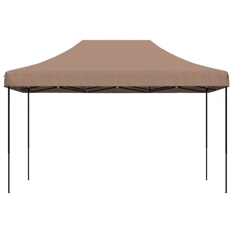 Vidaxl partytent inklapbaar pop-up 440x292x315 cm bruin