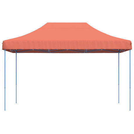 Vidaxl partytent inklapbaar pop-up 440x292x315 cm terracotta