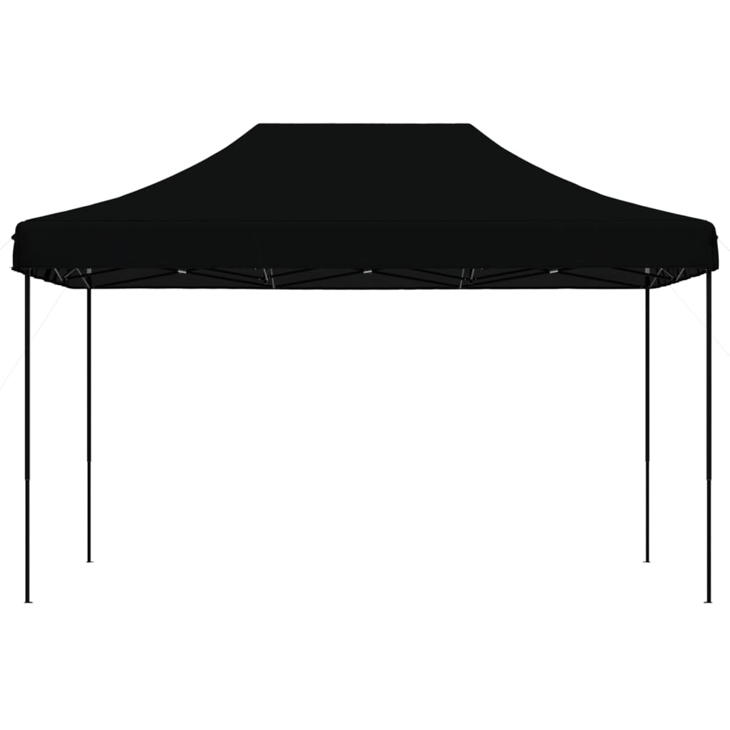 Vidaxl partytent inklapbaar pop-up 440x292x315 cm zwart