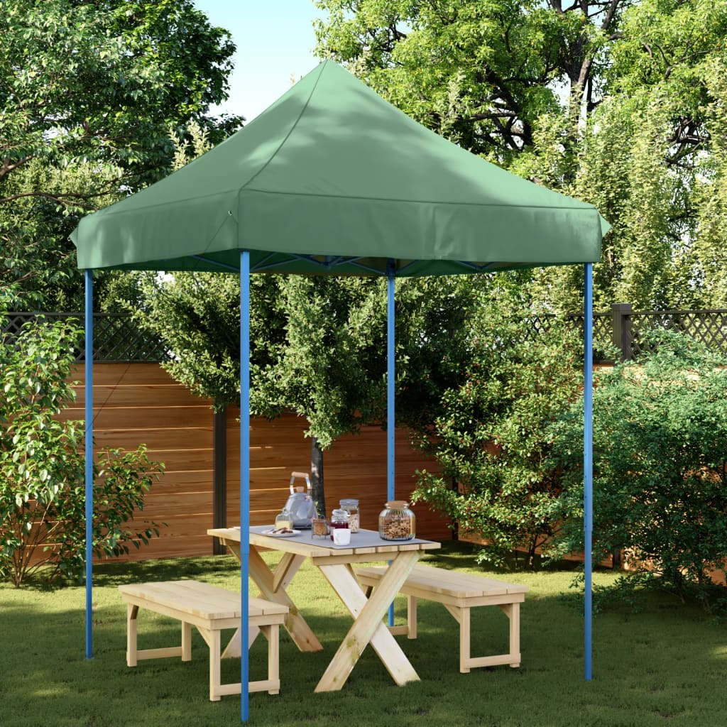 Vidaxl PartyTent fällbar pop-up 200x200x306 cm grön