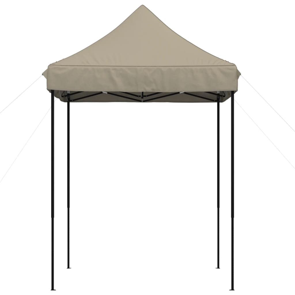 Vidaxl PartyTent sammenleggbar pop-up 200x200x306 cm taupe