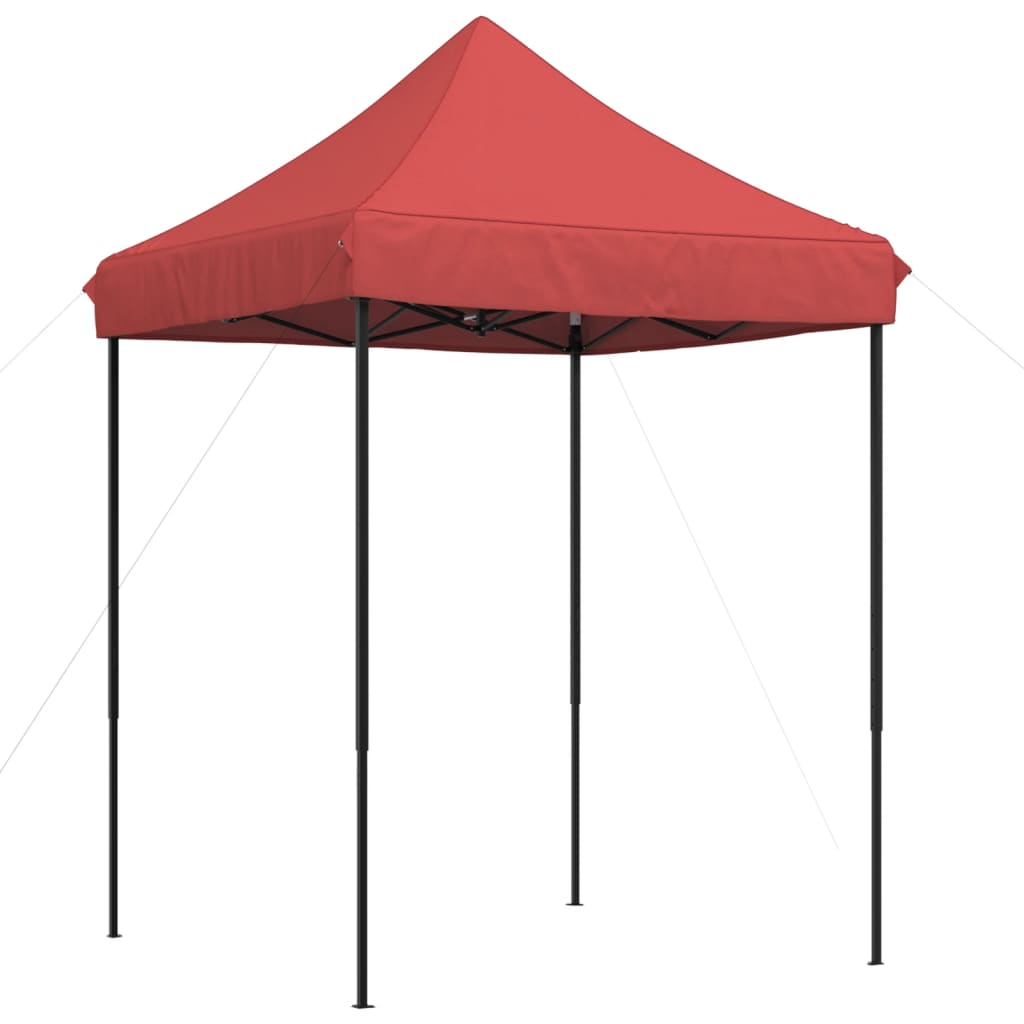 Vidaxl PartyTent Składane wyskakujące okienko 200x200x306 Cm Bordeaux Red