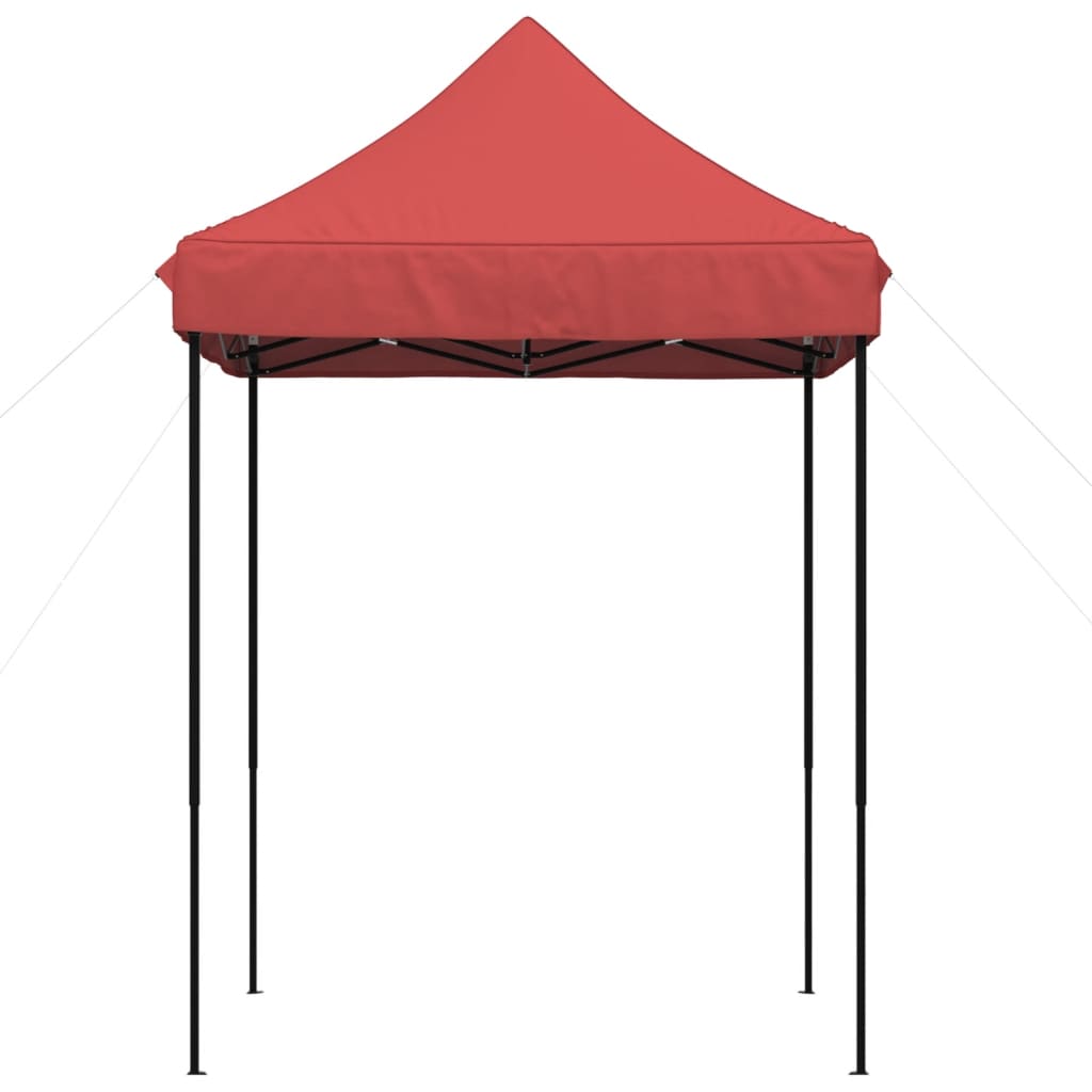 Vidaxl PartyTent Składane wyskakujące okienko 200x200x306 Cm Bordeaux Red