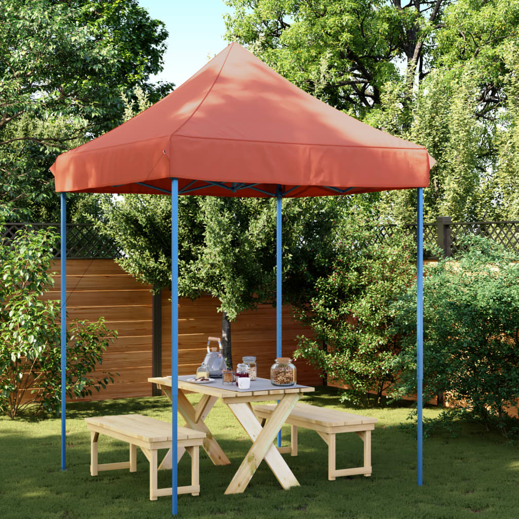 Vidaxl PartyTent foldbar pop-up 200x200x306 cm terrakotta